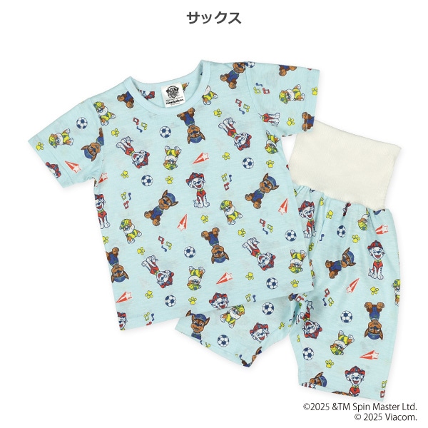 腹巻付き半袖パジャマ（パウパトロール）