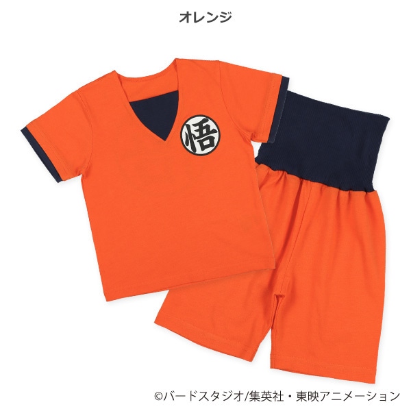 腹巻付き半袖パジャマ（ドラゴンボールスーパー）