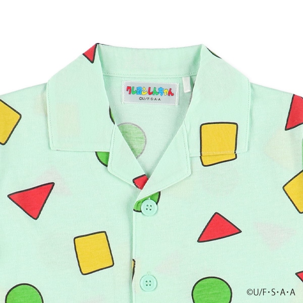 腹巻付き前開き半袖パジャマ（クレヨンしんちゃん）