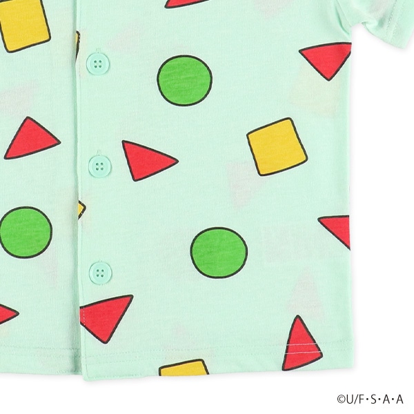 腹巻付き前開き半袖パジャマ（クレヨンしんちゃん）