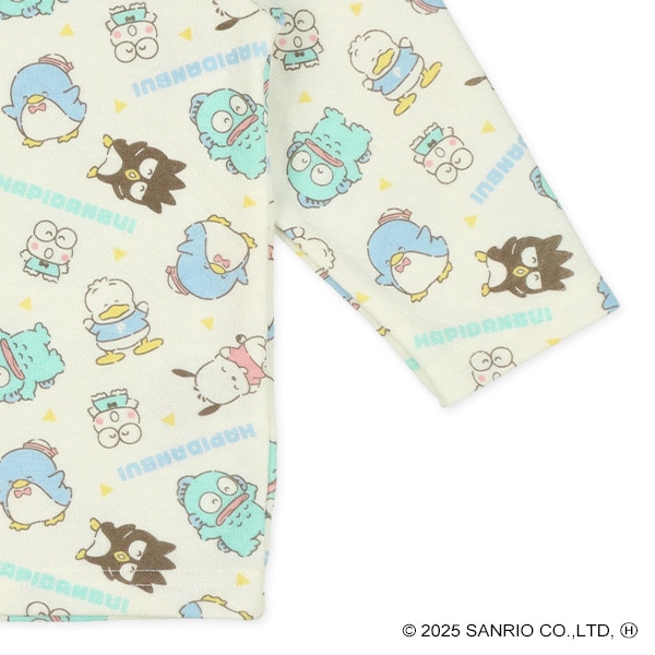 ニットキルト腹巻付き長袖パジャマ（はぴだんぶい）