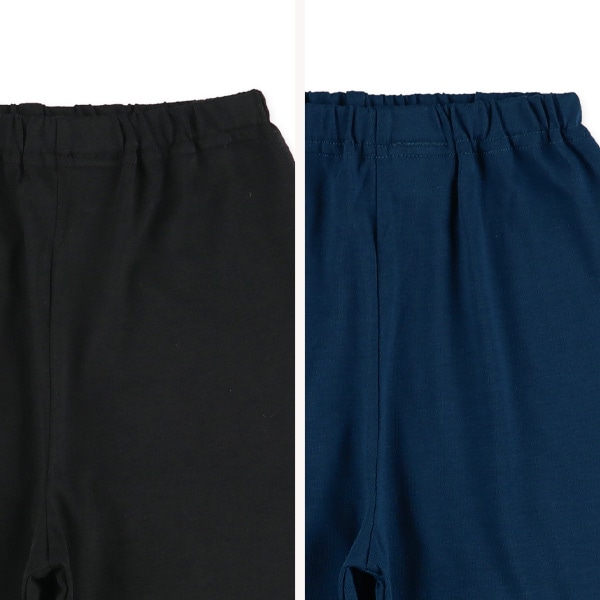 2枚組長袖パジャマ（はたらくくるま・ブロック）