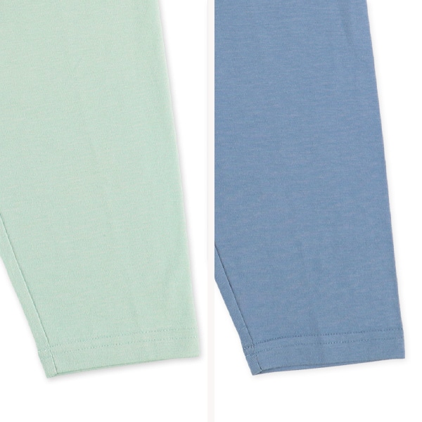 2枚組長ラグラン長袖パジャマ（お弁当）