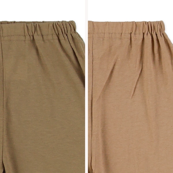 2枚組ラグラン長袖パジャマ（くまフェイス）