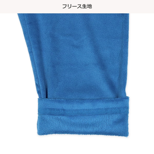 2枚組キルト+ストレッチマイクロフリース長袖パジャマ（パンダ・くま）