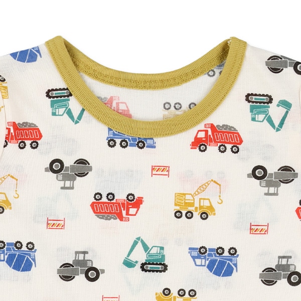 2枚組半袖パジャマ（はたらくくるま）