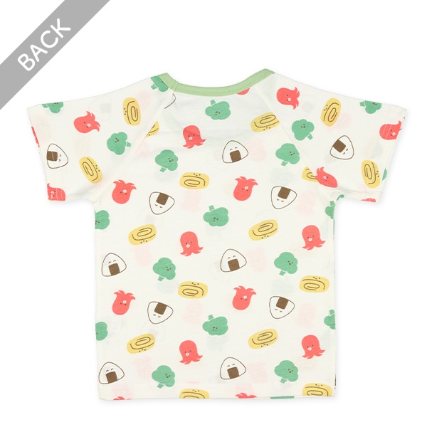 2枚組ラグラン半袖パジャマ（お弁当）