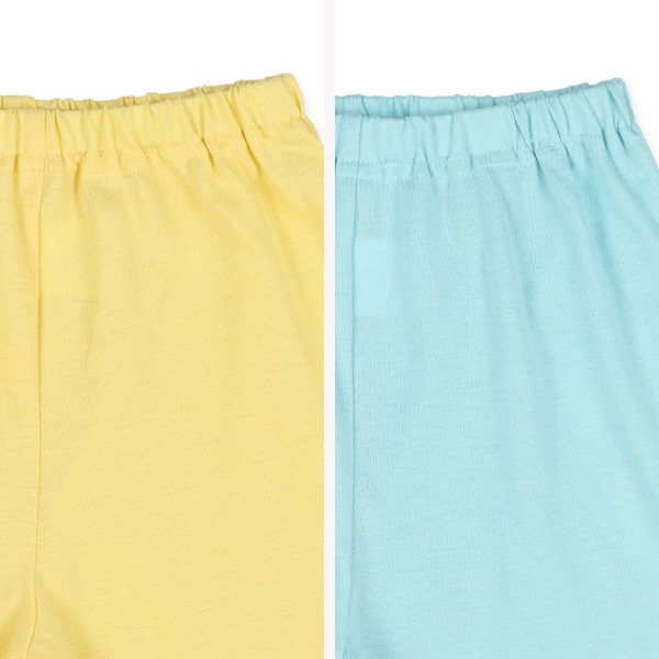 2枚組ラグラン半袖パジャマ（ジンベエザメ）