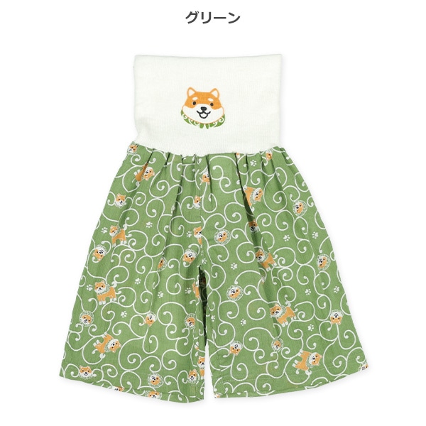 腹巻付きステテコ（唐草柴犬）