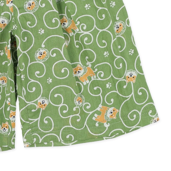 腹巻付きステテコ（唐草柴犬）