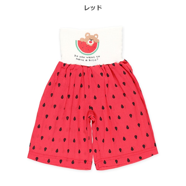 腹巻付きステテコ（くま・スイカ）