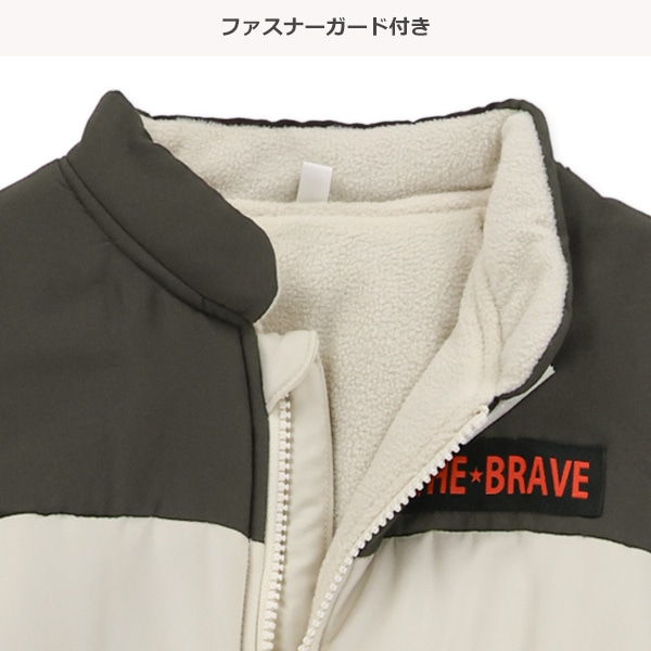 胸袖配色切り替えジャンプスーツ