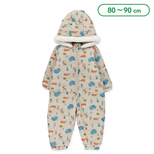森のアニマルジャンプスーツ