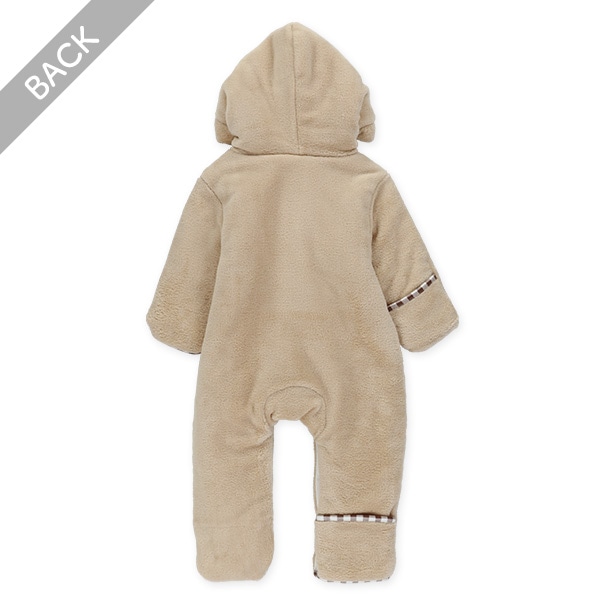 中わたくまチェックバギーオール