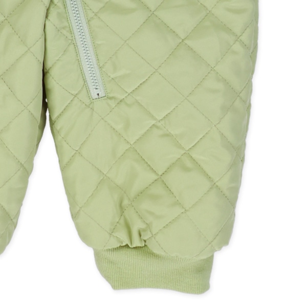 キルティングフードモチーフ付き恐竜ジャンプスーツ