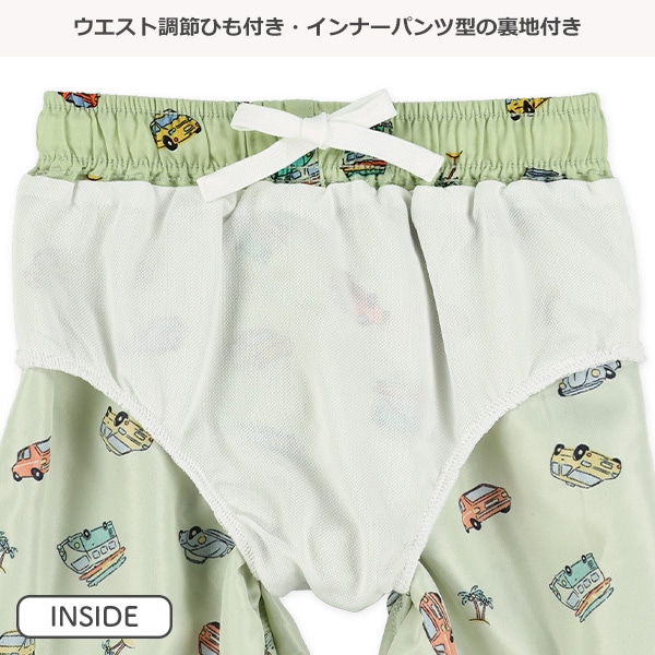 レトロカー総柄サーフパンツ