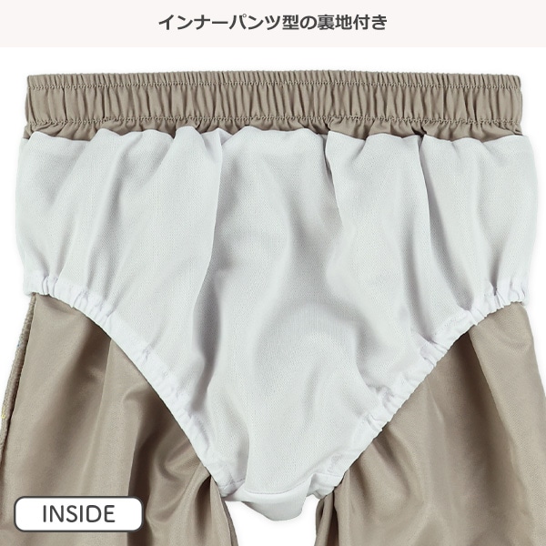立体背びれ付きサーフパンツ