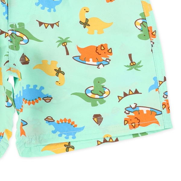 カラフル恐竜サーフパンツ