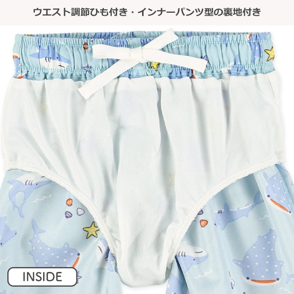 サメ総柄サーフパンツ