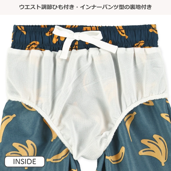 バナナ総柄サーフパンツ