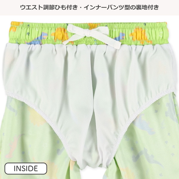 恐竜星総柄サーフパンツ
