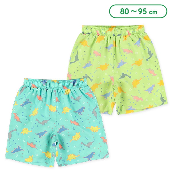 恐竜星総柄サーフパンツ