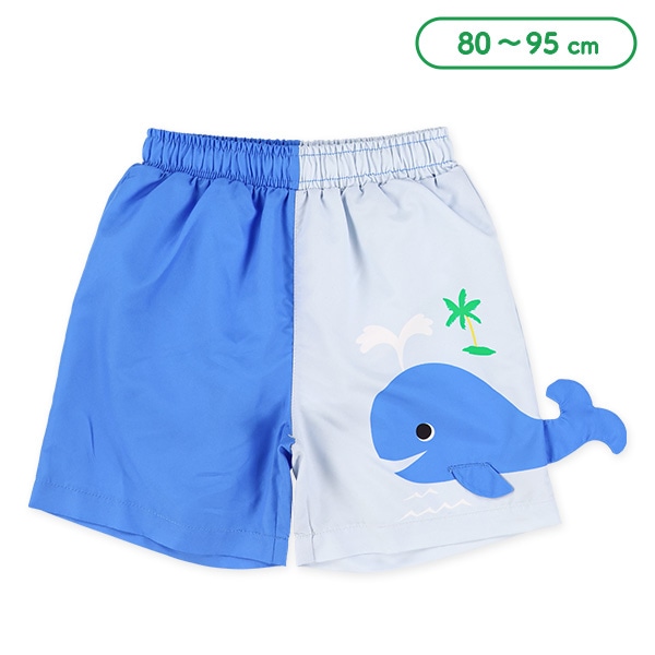 立体パーツ付きくじらサーフパンツ