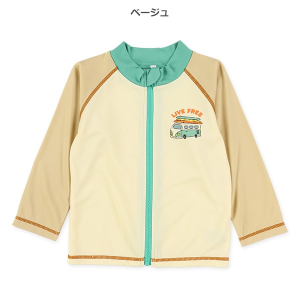 レトロカーラッシュガード