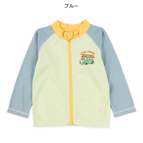 レトロカーラッシュガード