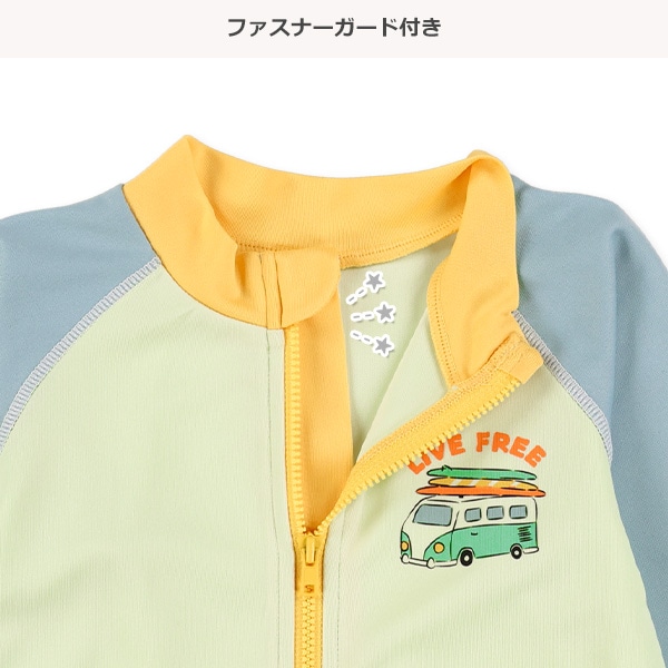 レトロカーラッシュガード