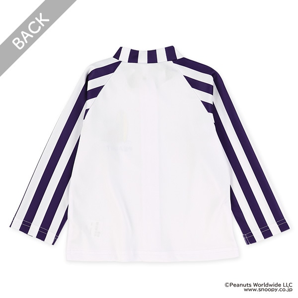 袖ストライプラッシュガード（スヌーピー）