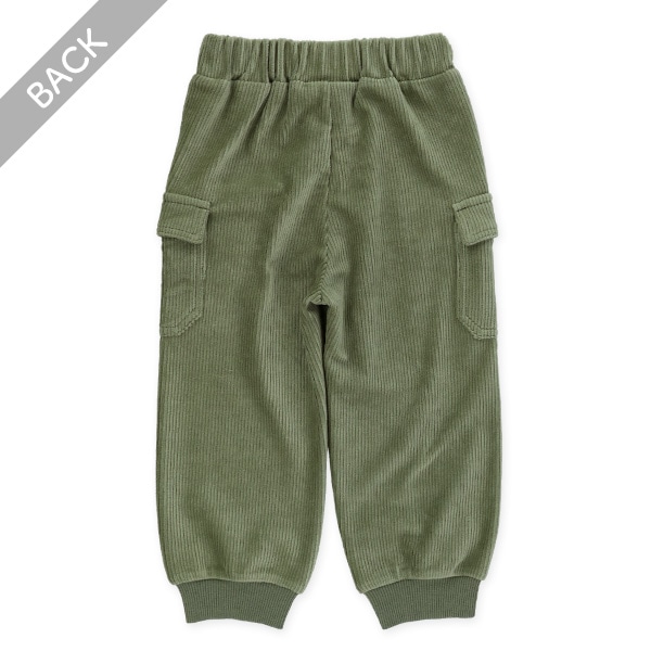 ニットコールカーゴパンツ