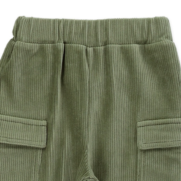 ニットコールカーゴパンツ