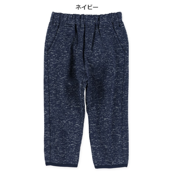 裏起毛ニットソーロングパンツ