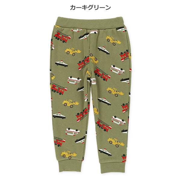 裏起毛はたらくくるまロングパンツ