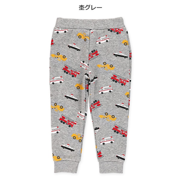 裏起毛はたらくくるまロングパンツ