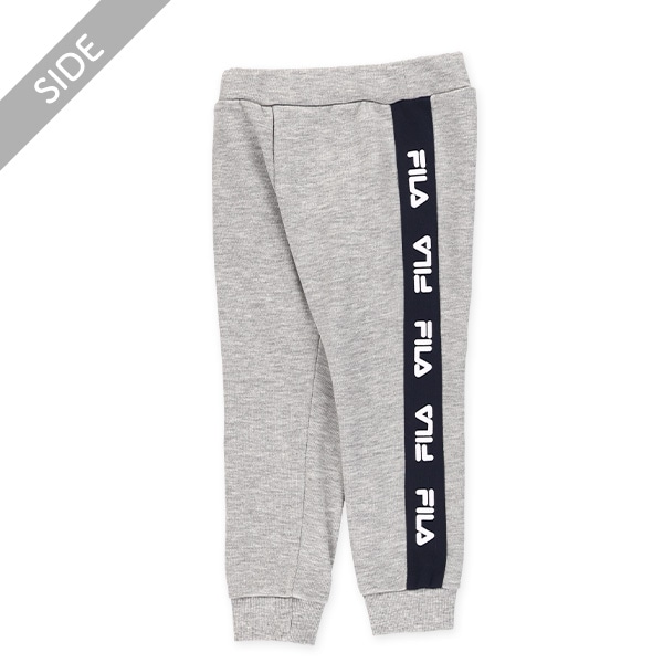 FILA）裏毛サイドラインロングパンツ