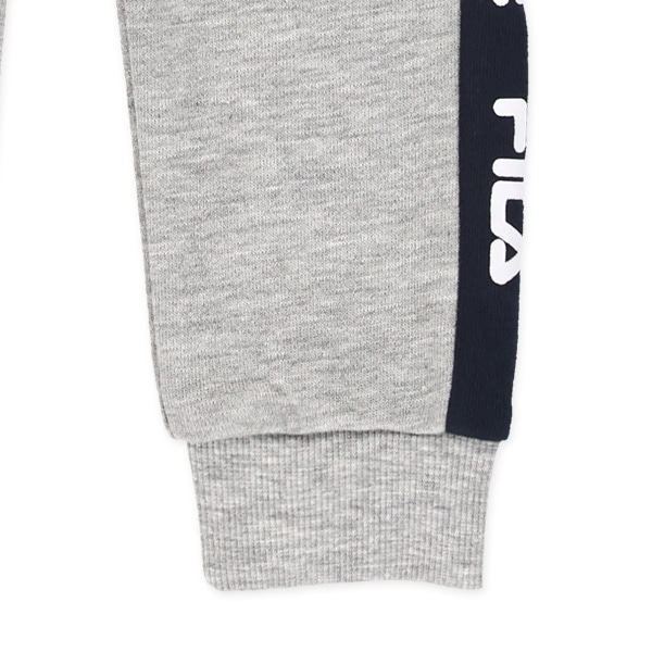FILA）裏毛サイドラインロングパンツ
