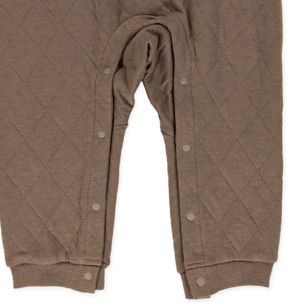 キルトくまサロペット