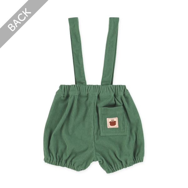 ソフトコーデュロイサスペンダー付きかぼちゃパンツ