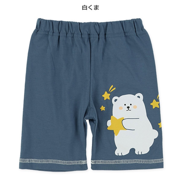 5分丈ライオン・ペンギン・白くまハーフパンツ