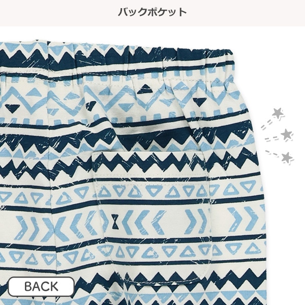 5分丈幾何学柄レギンス