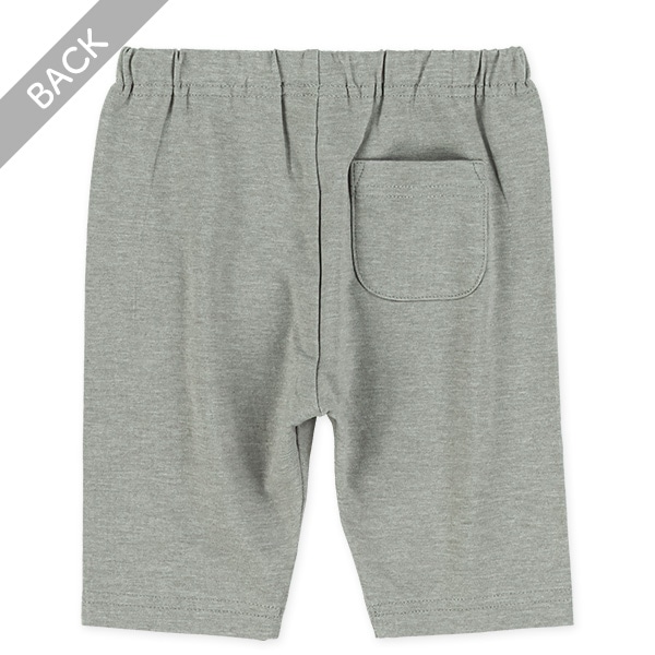 無地ひざ上丈レギンス（杢チャコール・杢グリーン・杢ブルー・杢ライトグレー）