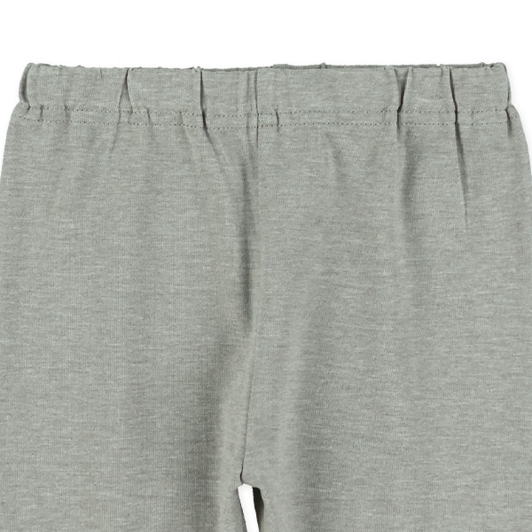 無地ひざ上丈レギンス（杢チャコール・杢グリーン・杢ブルー・杢ライトグレー）