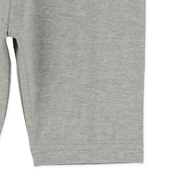 無地ひざ上丈レギンス（杢チャコール・杢グリーン・杢ブルー・杢ライトグレー）