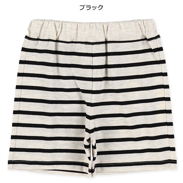 ニットボーダーハーフパンツ
