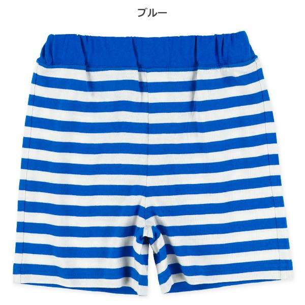 ニットボーダーハーフパンツ