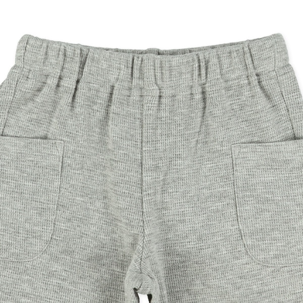 ワッフルポケット付きハーフパンツ
