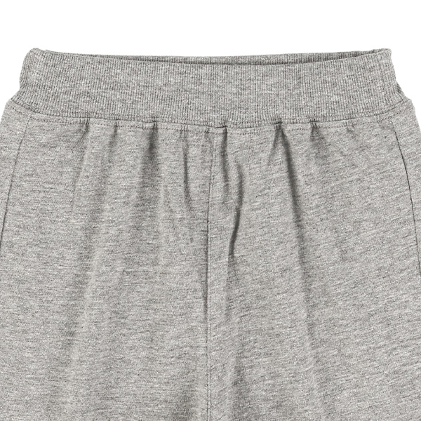 ウエストリブ無地ニットハーフパンツ