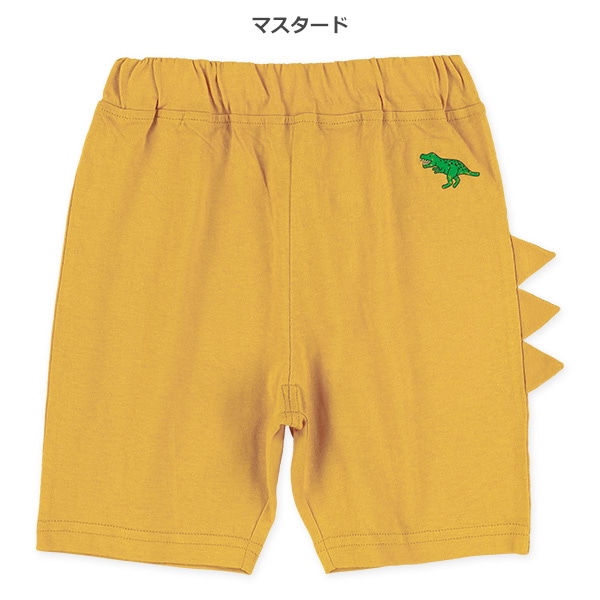 4分丈恐竜背ビレとび出しパンツ